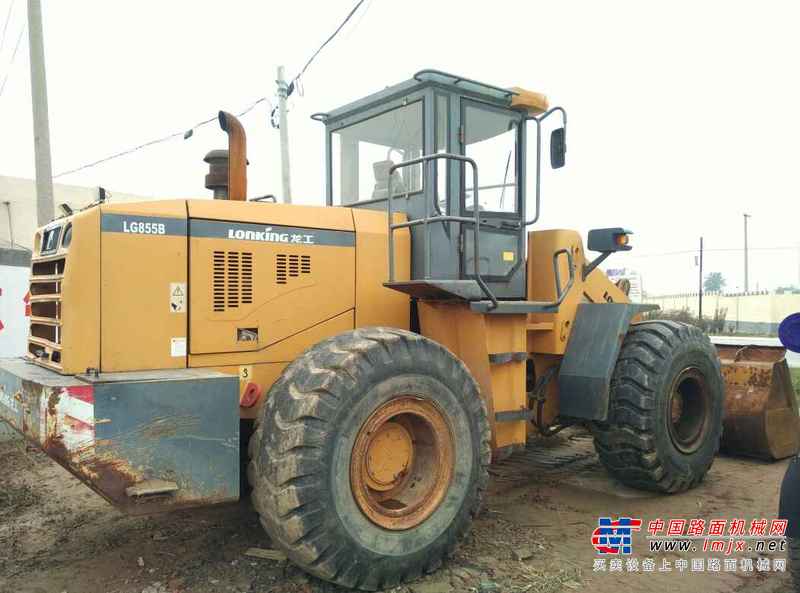 陕西出售转让二手9837小时2009年龙工LG855B装载机