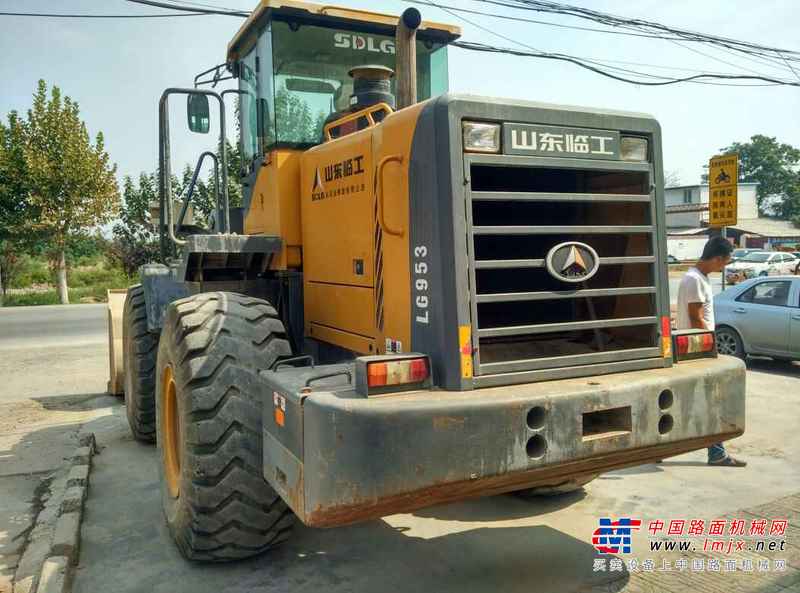 陕西出售转让二手4393小时2010年临工LG953装载机