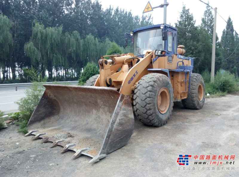 山西出售转让二手4500小时2007年龙工LG855B装载机