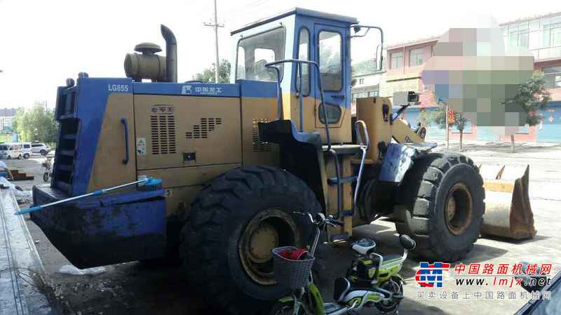 山西出售转让二手6700小时2008年龙工LG855装载机