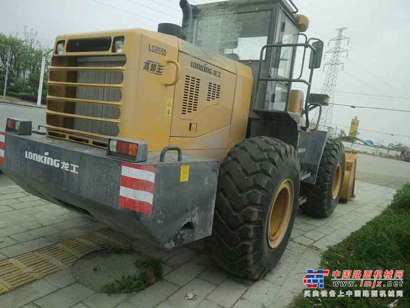 湖北出售转让二手850小时2015年龙工LG855D装载机