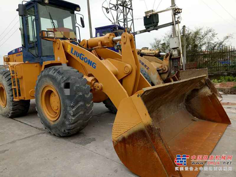 广东出售转让二手4000小时2009年柳工CLG855装载机