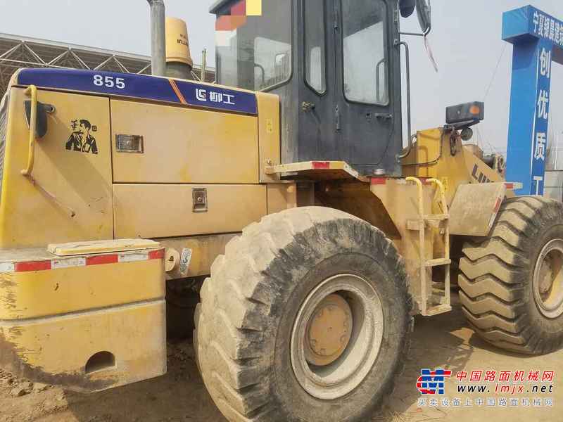 宁夏出售转让二手5500小时2011年柳工CLG855装载机