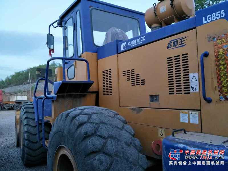 山西出售转让二手4700小时2008年龙工LG855装载机