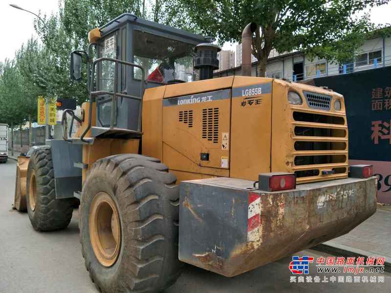 辽宁出售转让二手3000小时2010年龙工LG855装载机