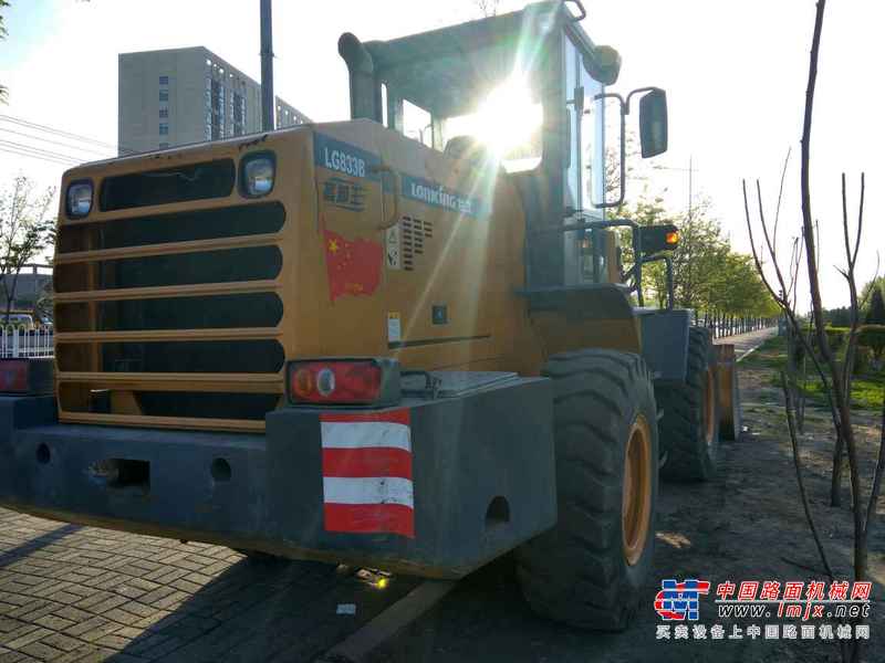 辽宁出售转让二手900小时2011年龙工LG833B装载机