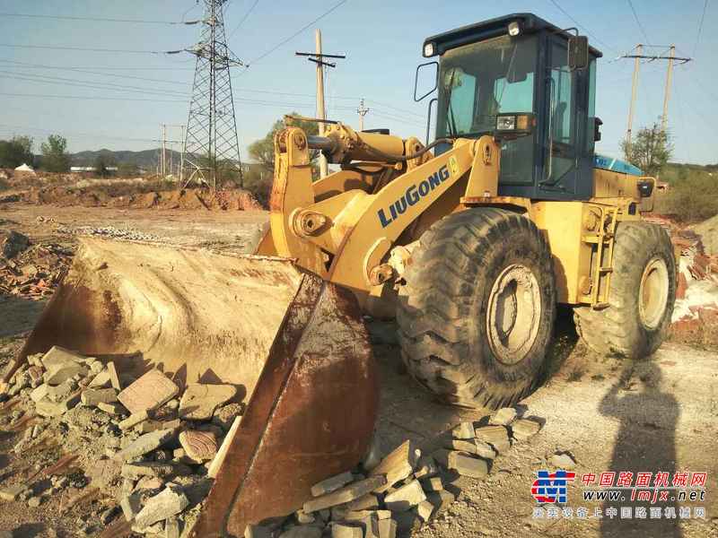 山西出售转让二手4000小时2008年柳工CLG855装载机