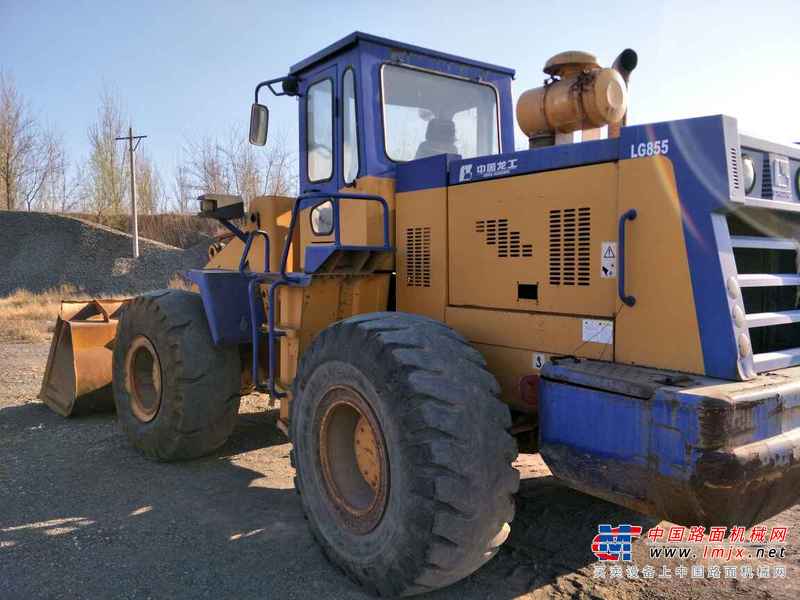 辽宁出售转让二手5000小时2009年龙工LG855装载机
