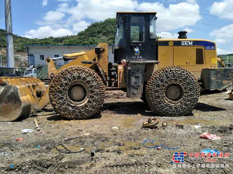 贵州出售转让二手6800小时2011年山工SEM652B装载机