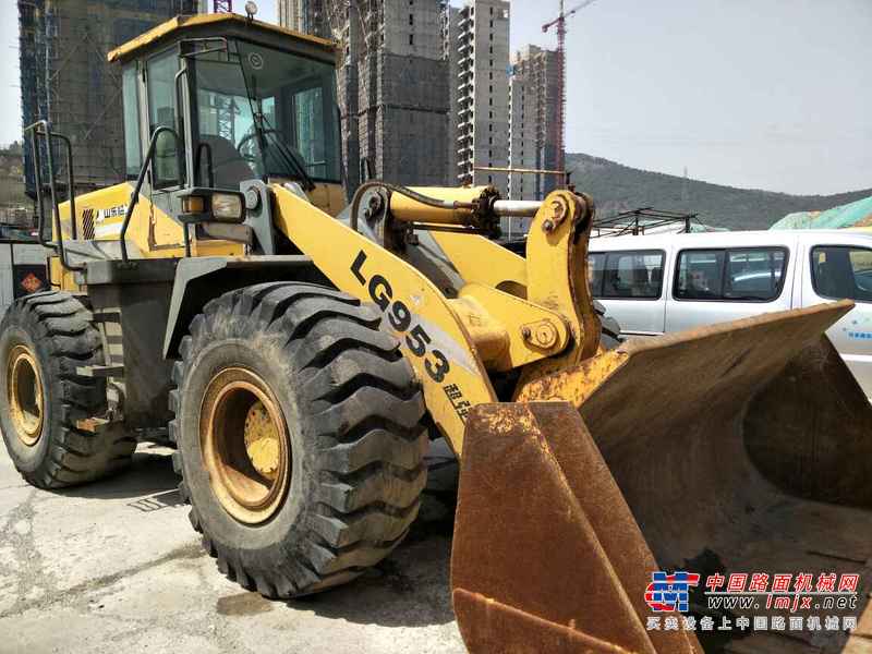 辽宁出售转让二手3000小时2007年临工LG953装载机