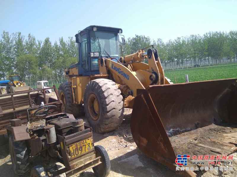 山东出售转让二手3206小时2008年柳工CLG855装载机
