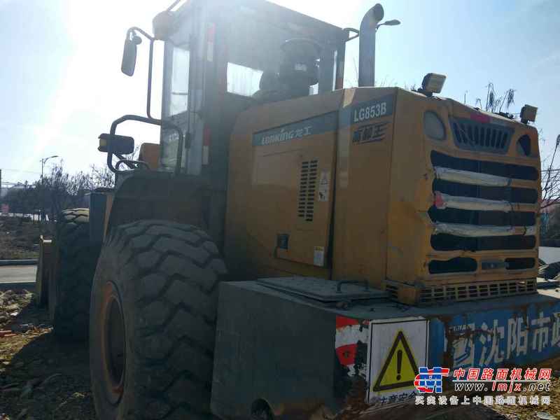 辽宁出售转让二手3000小时2010年龙工LG853B装载机