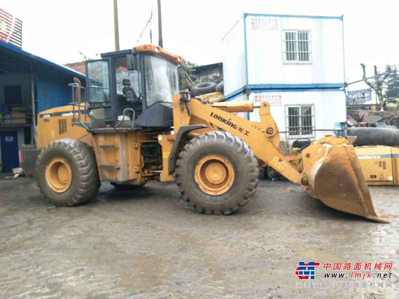 贵州出售转让二手3617小时2015年龙工LG855B装载机