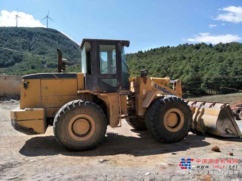 云南出售转让二手4986小时2013年柳工CLG855装载机