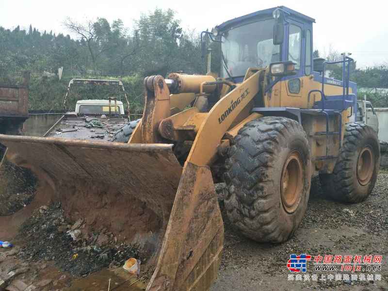 四川出售转让二手4400小时2011年龙工CDM855EK装载机
