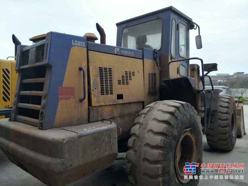 贵州出售转让二手6000小时2008年龙工LG855装载机