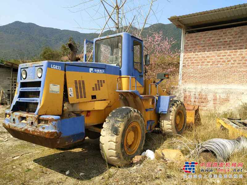 江西出售转让二手8000小时2007年龙工LG833装载机