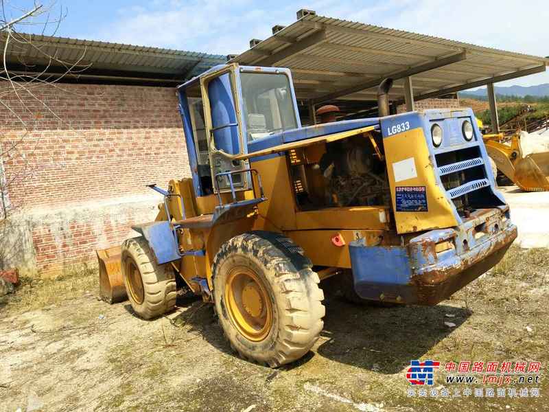 江西出售转让二手8000小时2007年龙工LG833装载机