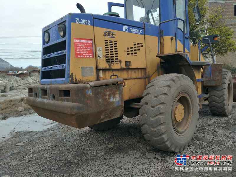 贵州出售转让二手5718小时2007年龙工ZL30FG装载机