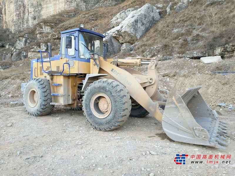 河北出售转让二手3200小时2014年龙工LG855装载机
