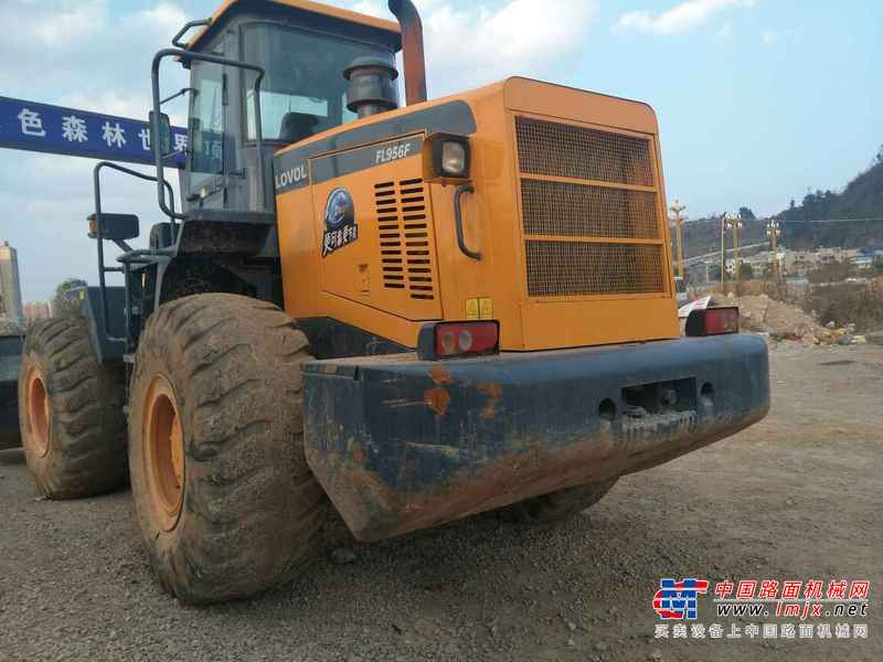 贵州出售转让二手3677小时2011年福田雷沃FL956F装载机