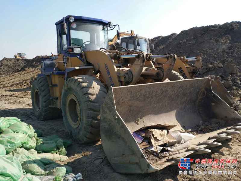 河北出售转让二手3600小时2008年龙工LG855装载机