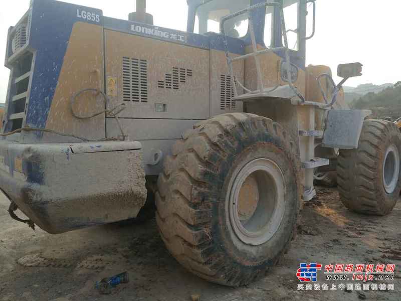 贵州出售转让二手5793小时2011年龙工LG855装载机