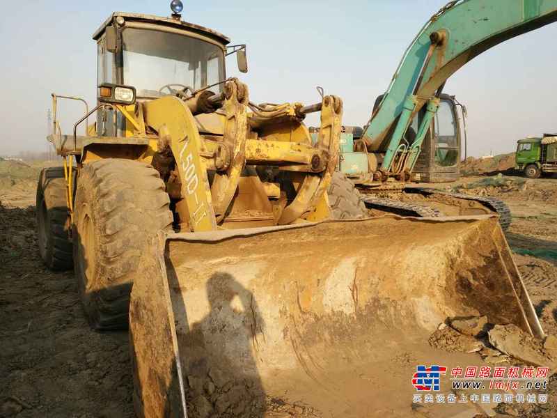 河北出售转让二手3800小时2007年洛建ZL50D装载机