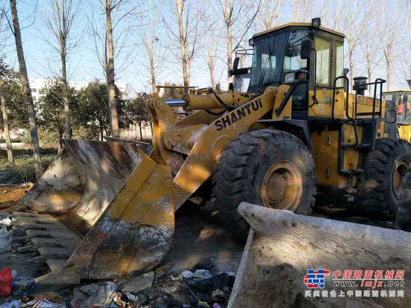 河南出售转让二手1200小时2015年山推SL50W装载机