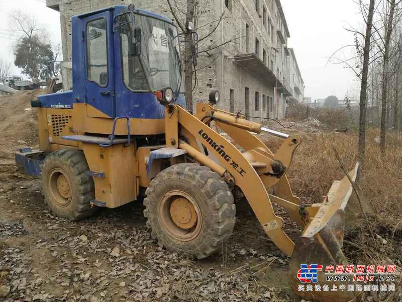 河南出售转让二手3400小时2009年龙工LG818装载机