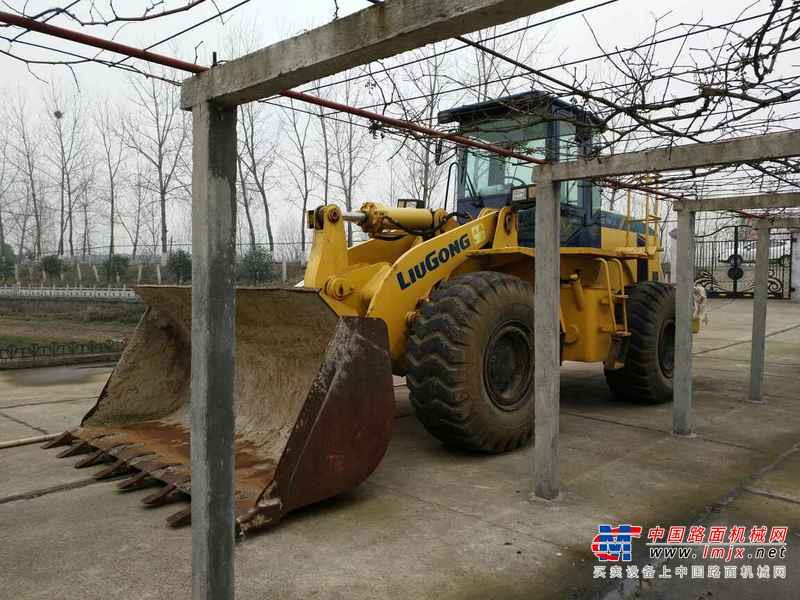 湖北出售转让二手3000小时2008年柳工CLG856装载机