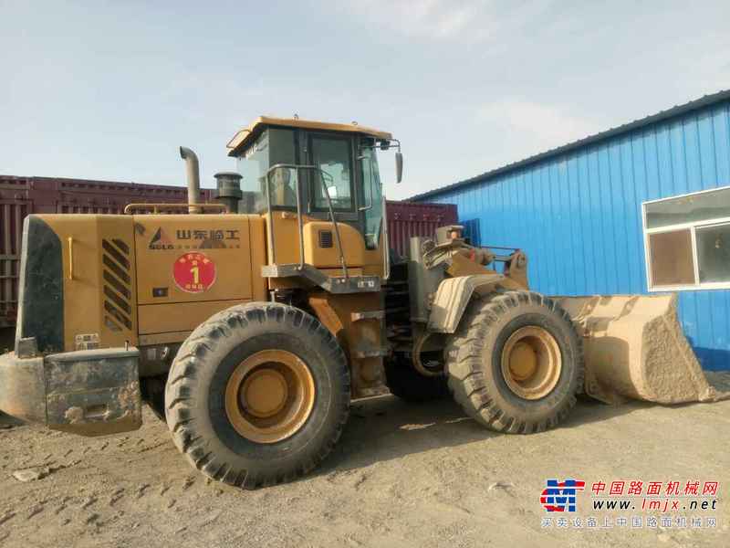甘肃出售转让二手4000小时2010年临工LG953L装载机