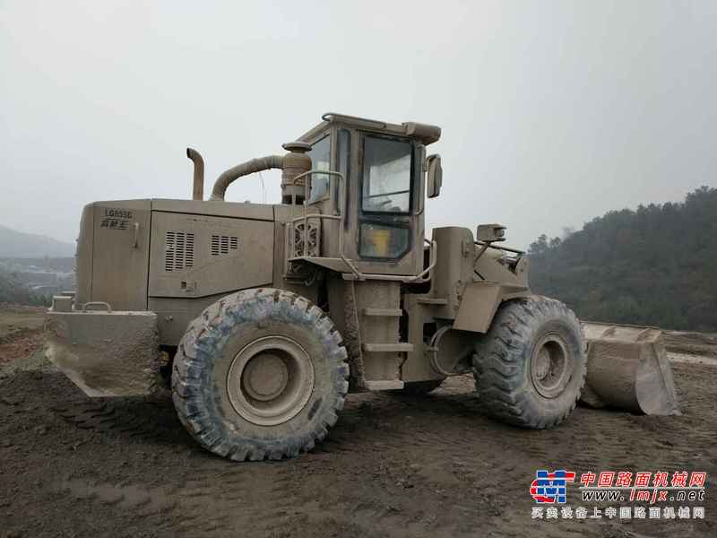 湖北出售转让二手6200小时2011年龙工LG855装载机