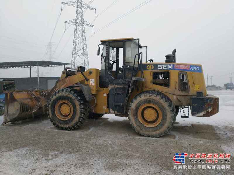河北出售转让二手3000小时2008年山工SEM650装载机