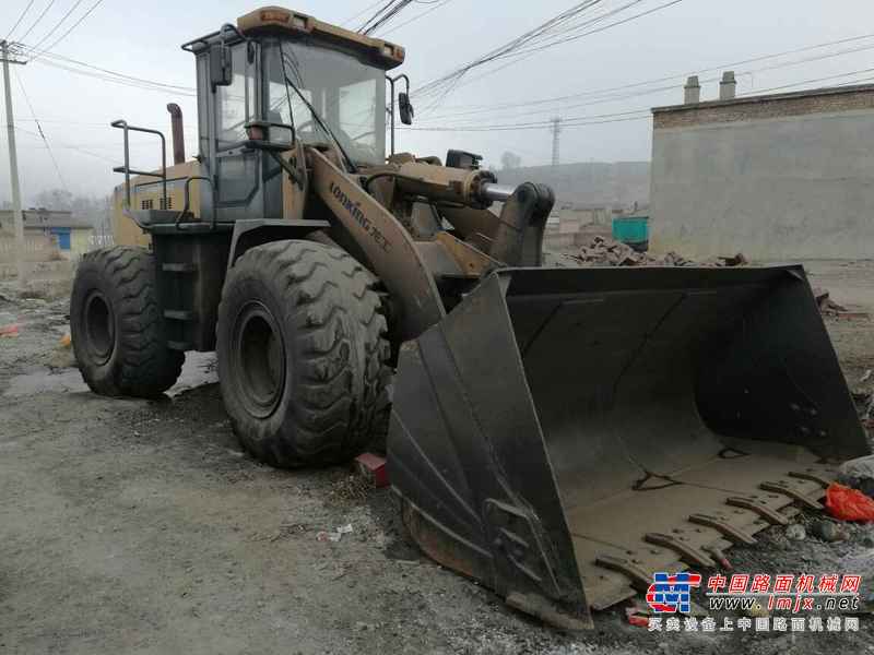 山西出售转让二手5300小时2010年龙工LG855装载机