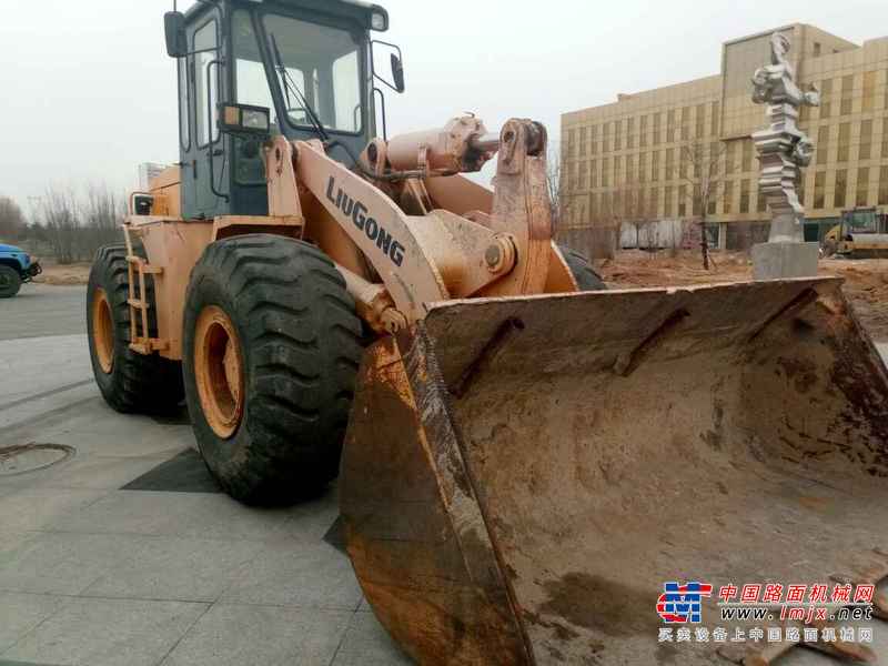 山西出售转让二手4000小时2010年柳工CLG855装载机