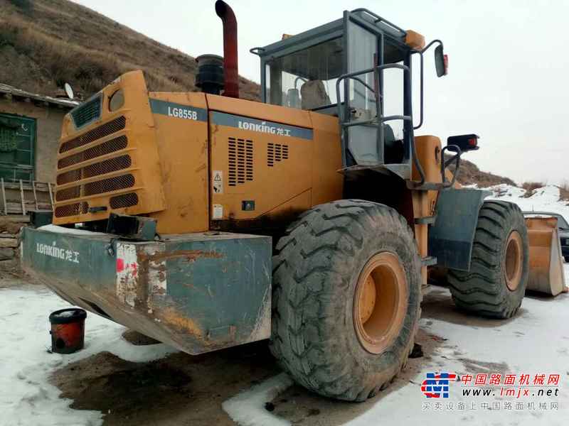 山西出售转让二手5000小时2009年龙工LG855B装载机