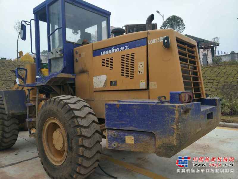 贵州出售转让二手7316小时2009年龙工LG833装载机