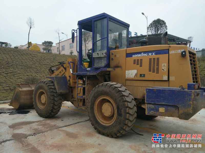 贵州出售转让二手7316小时2009年龙工LG833装载机