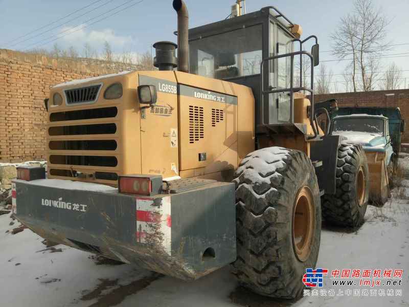 山西出售转让二手1500小时2010年龙工LG855B装载机