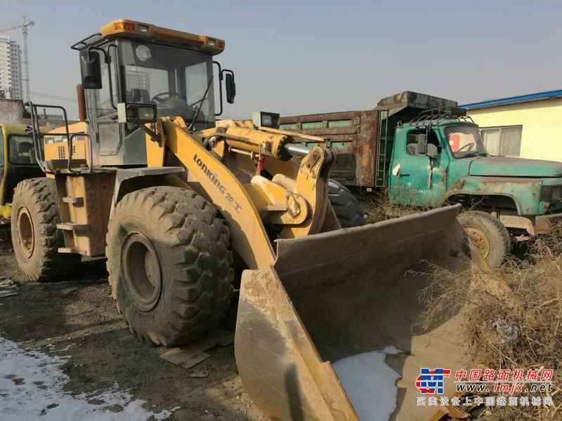 山西出售转让二手5300小时2012年龙工LG855装载机