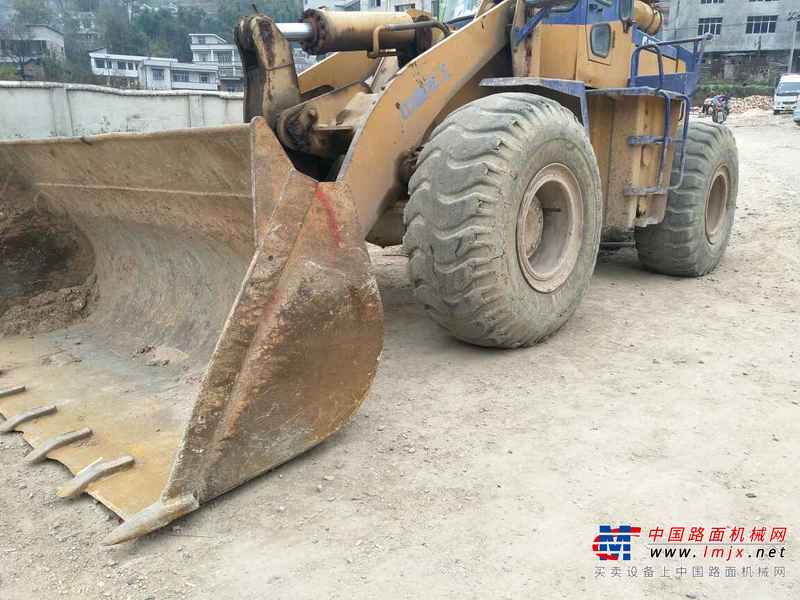 贵州出售转让二手9177小时2008年龙工LG855装载机