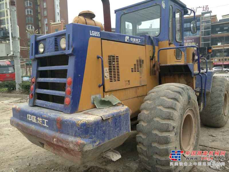 贵州出售转让二手9177小时2008年龙工LG855装载机