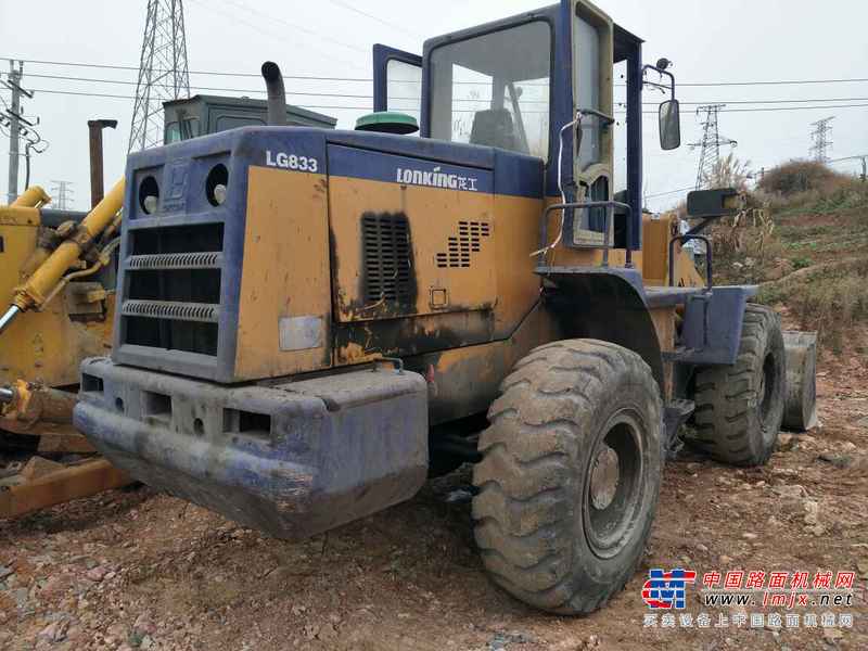 贵州出售转让二手9176小时2008年龙工LG833装载机