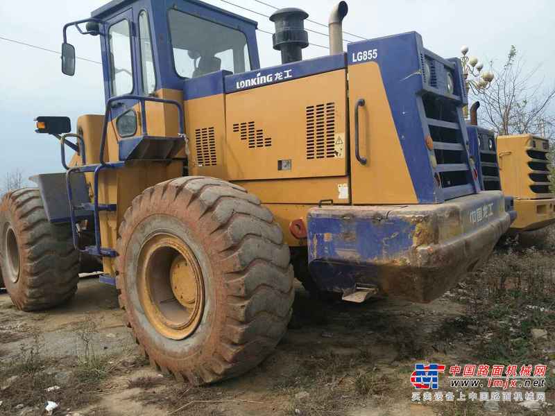 贵州出售转让二手3738小时2010年龙工LG855装载机