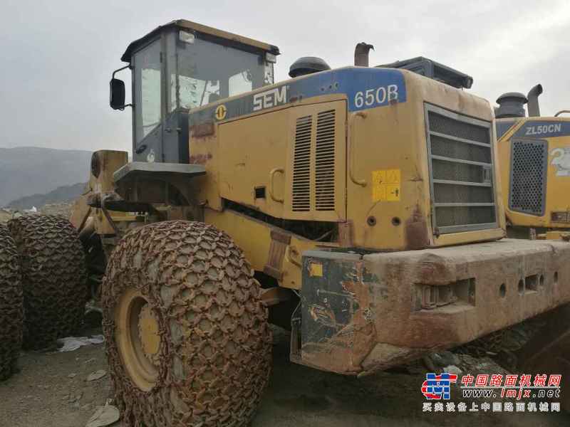 山西出售转让二手6500小时2011年山工SEM650B装载机