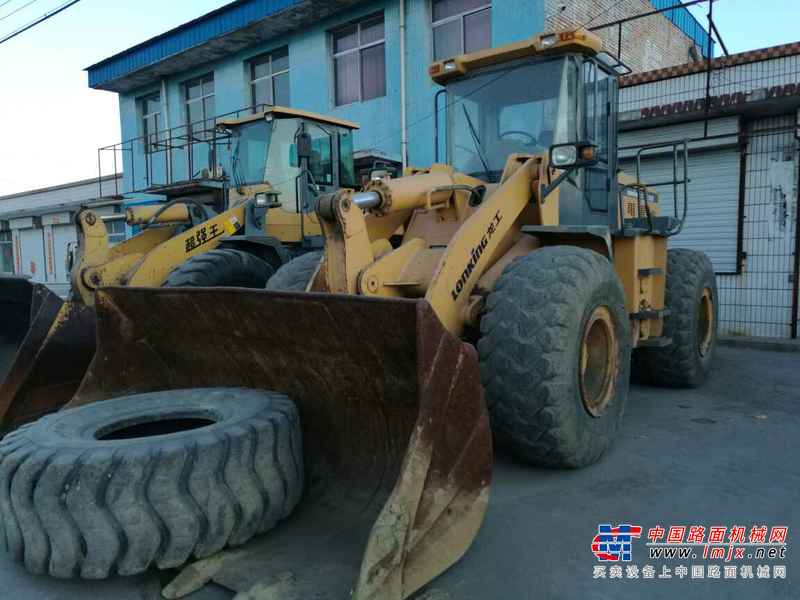 山西出售转让二手3200小时2013年龙工LG855B装载机