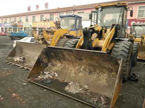 山西出售转让二手4000小时2010年龙工LG855B装载机