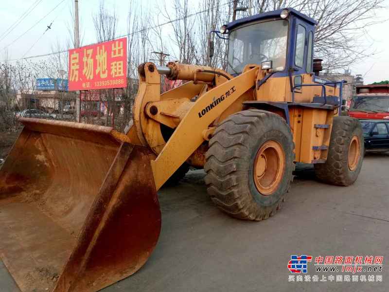 山西出售转让二手3000小时2009年龙工LG855装载机