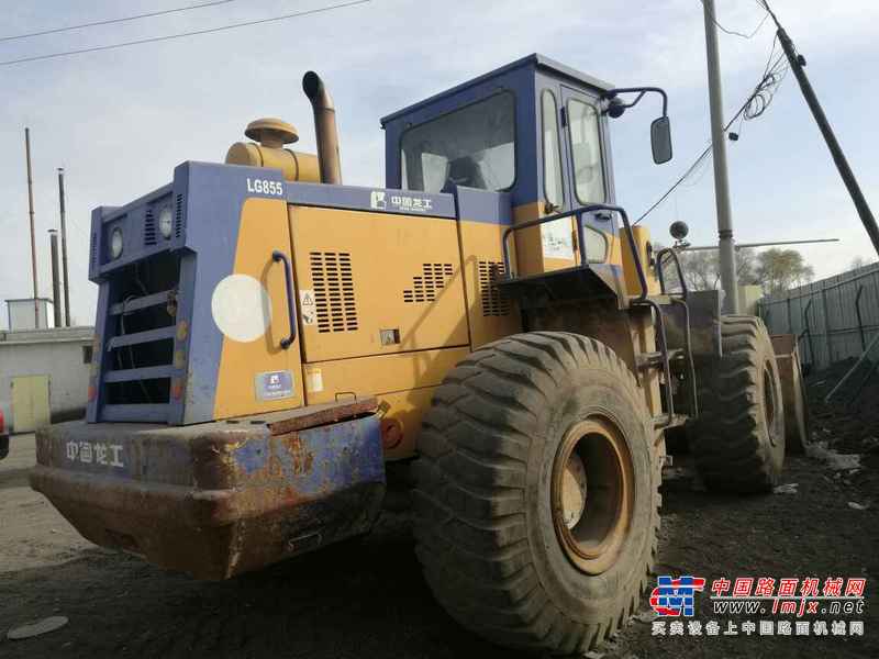 山西出售转让二手5600小时2010年龙工LG855装载机